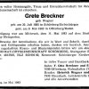 Wagner Grete 11895-1983 Todesanzeige